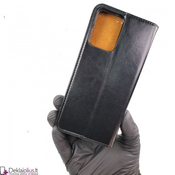 Telone grynos odos dėklas - juodas (Xiaomi Poco X5 5G/Redmi Note 12 5G)